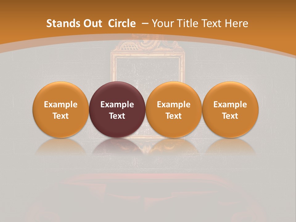 Couch Furniture Lounge PowerPoint Template