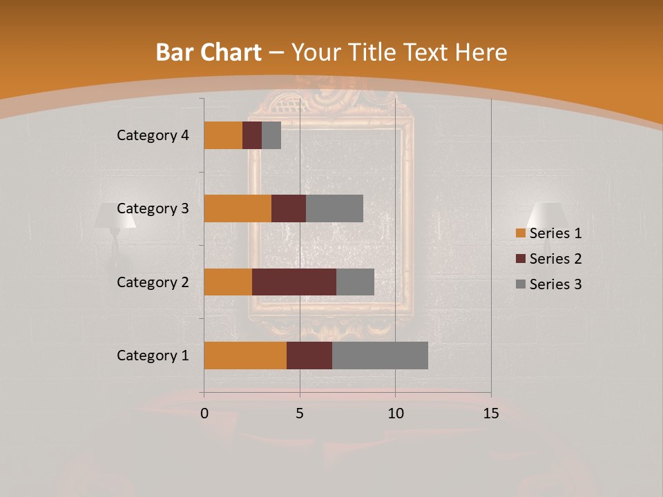 Couch Furniture Lounge PowerPoint Template