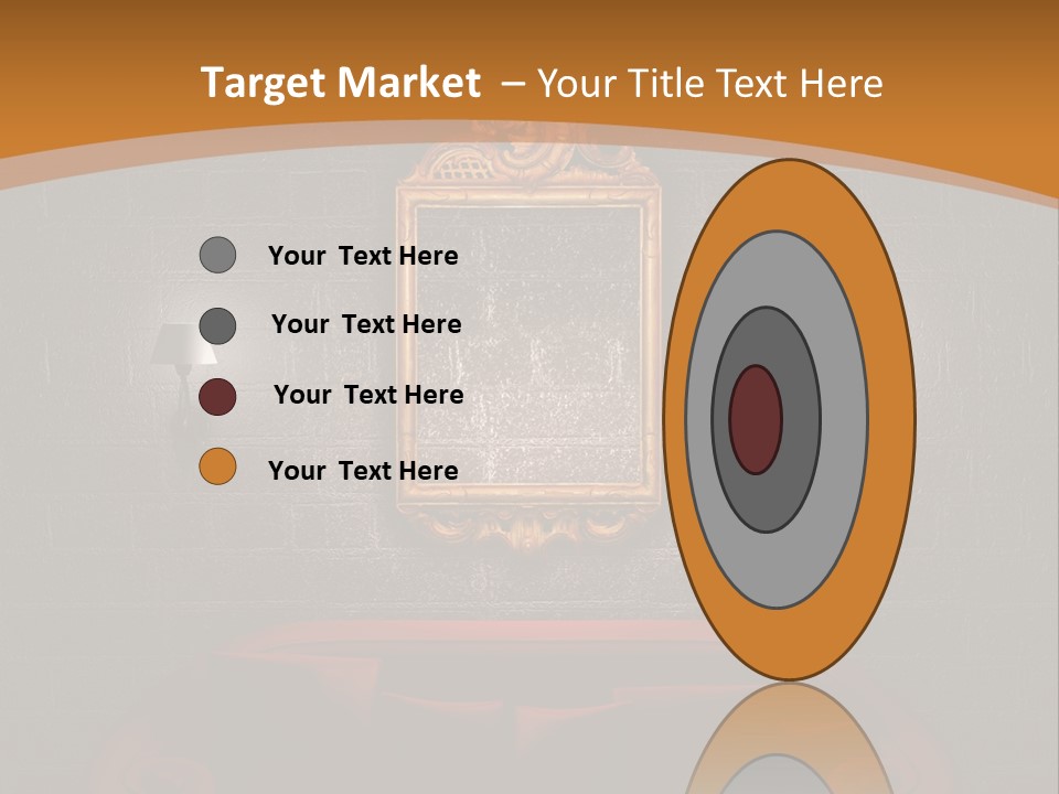 Couch Furniture Lounge PowerPoint Template