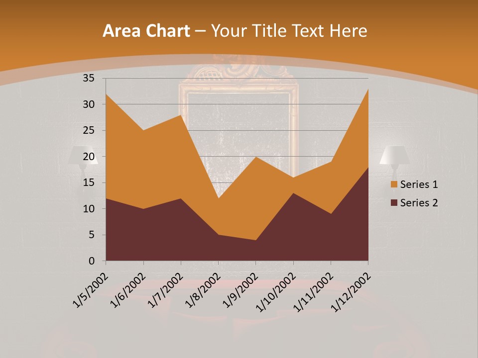 Couch Furniture Lounge PowerPoint Template