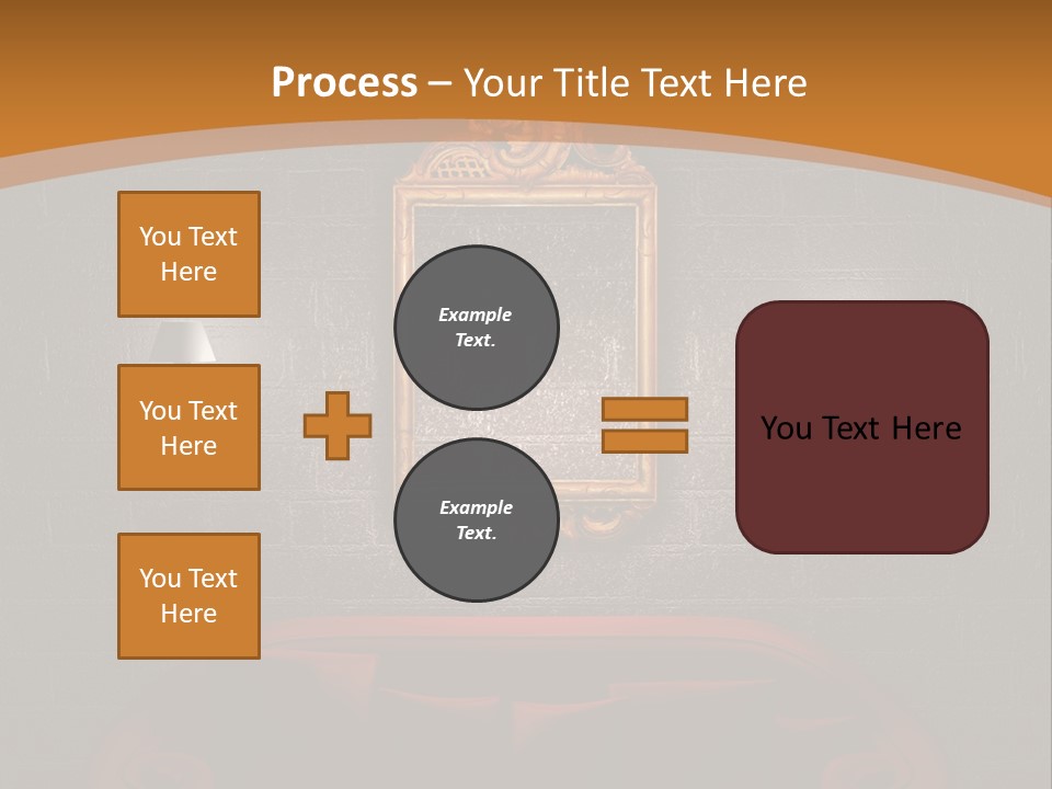 Couch Furniture Lounge PowerPoint Template