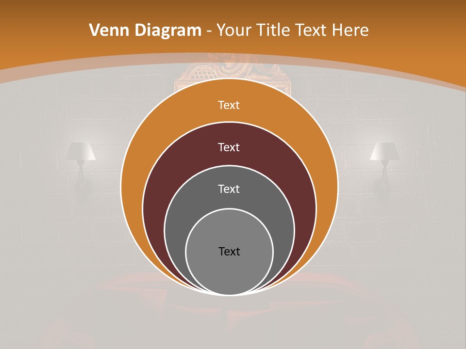 Couch Furniture Lounge PowerPoint Template