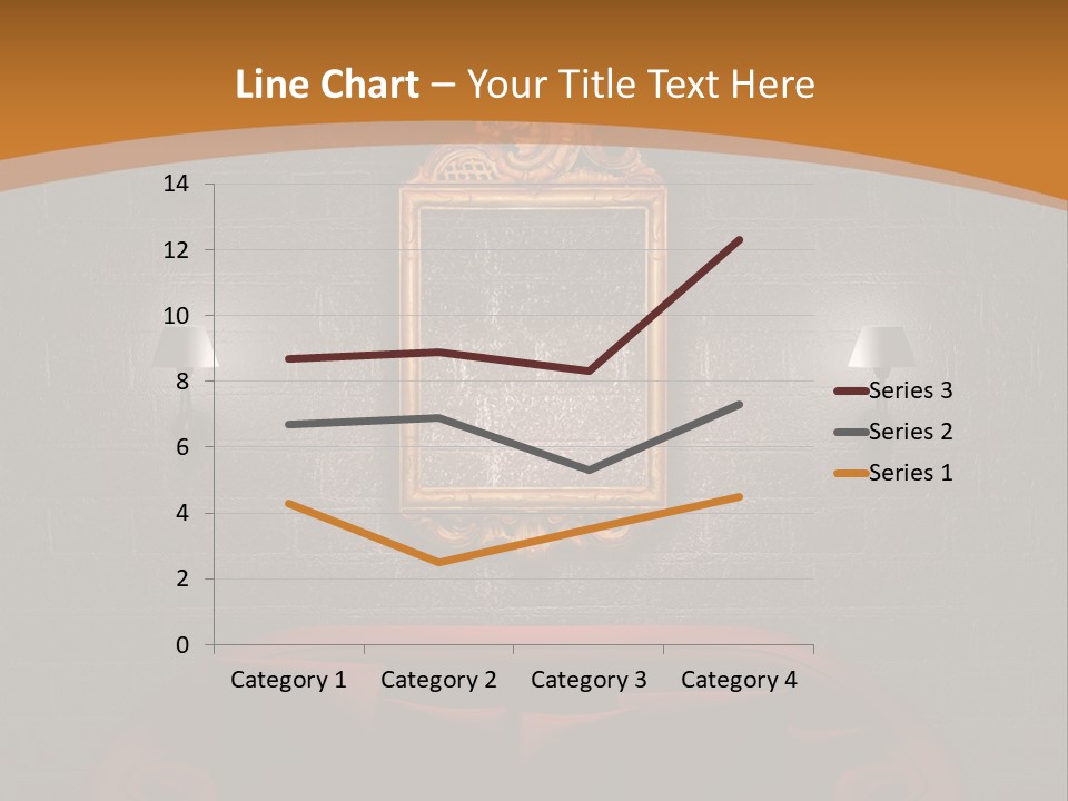 Couch Furniture Lounge PowerPoint Template