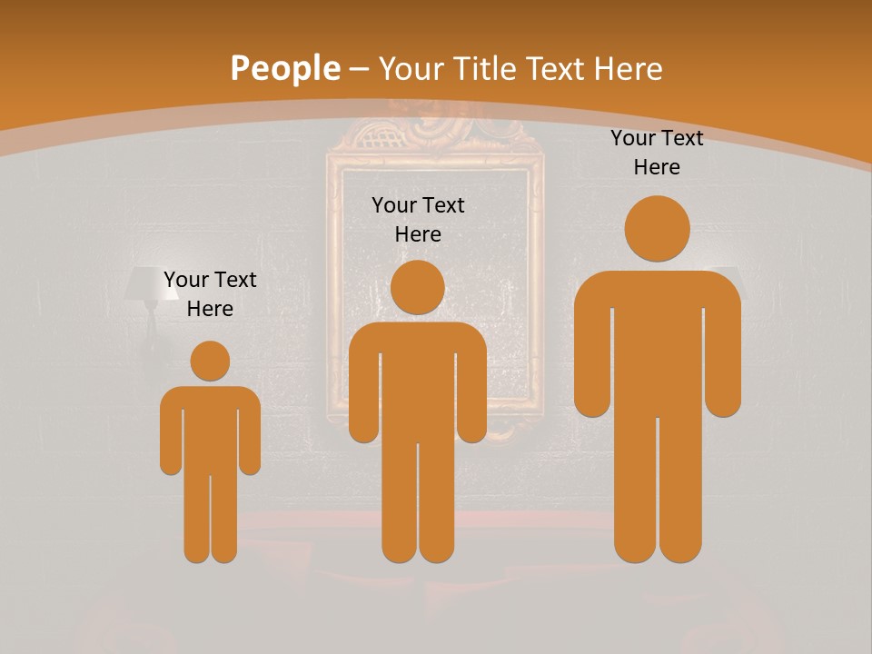 Couch Furniture Lounge PowerPoint Template