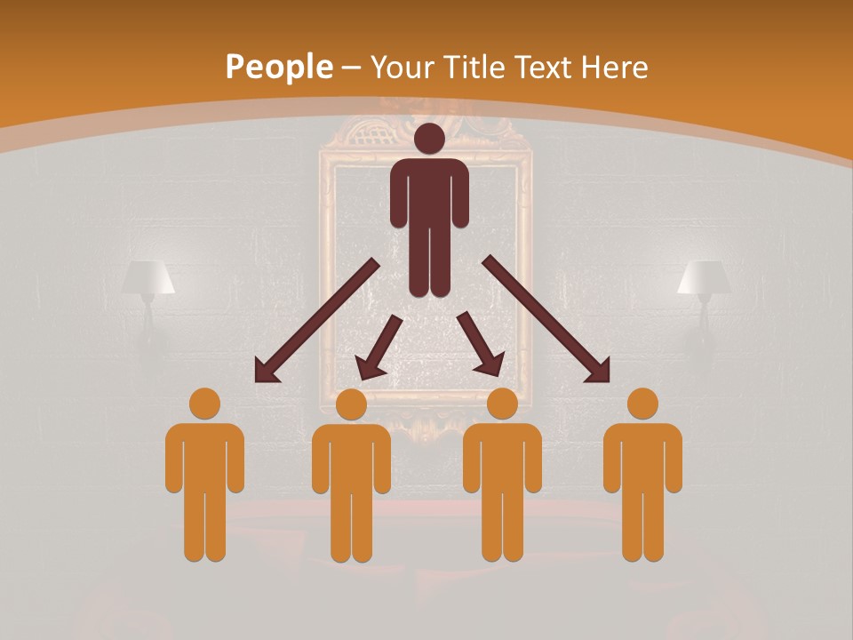 Couch Furniture Lounge PowerPoint Template