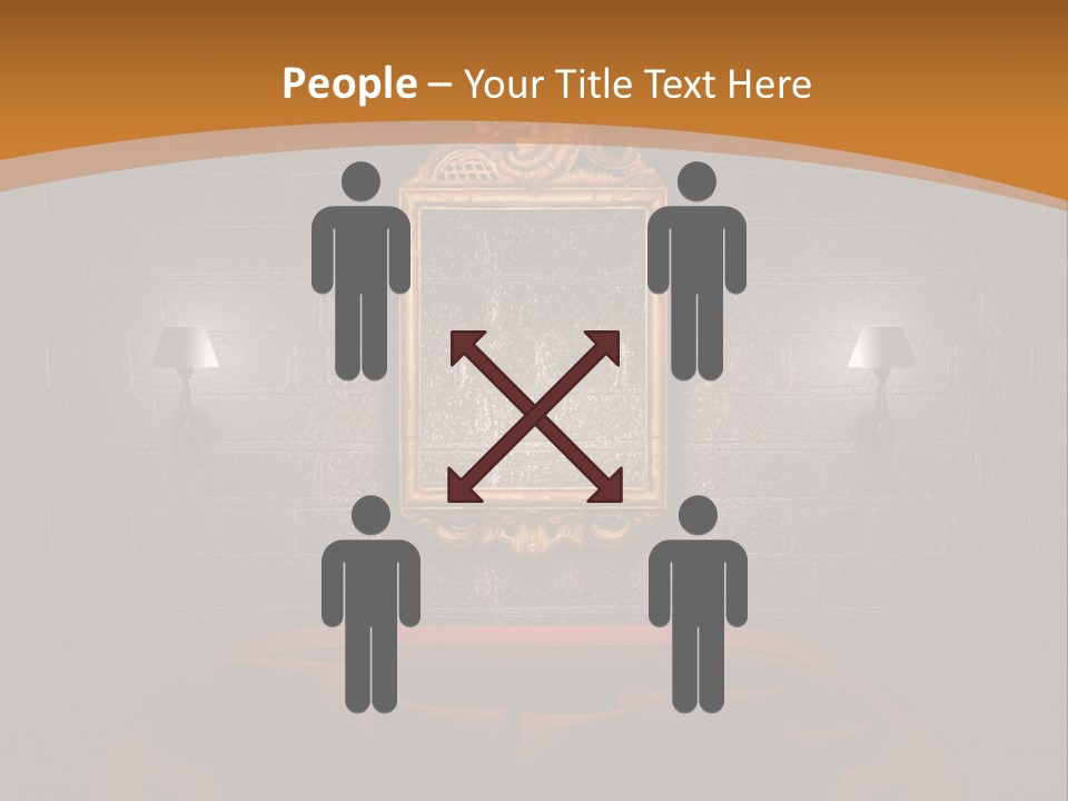 Couch Furniture Lounge PowerPoint Template