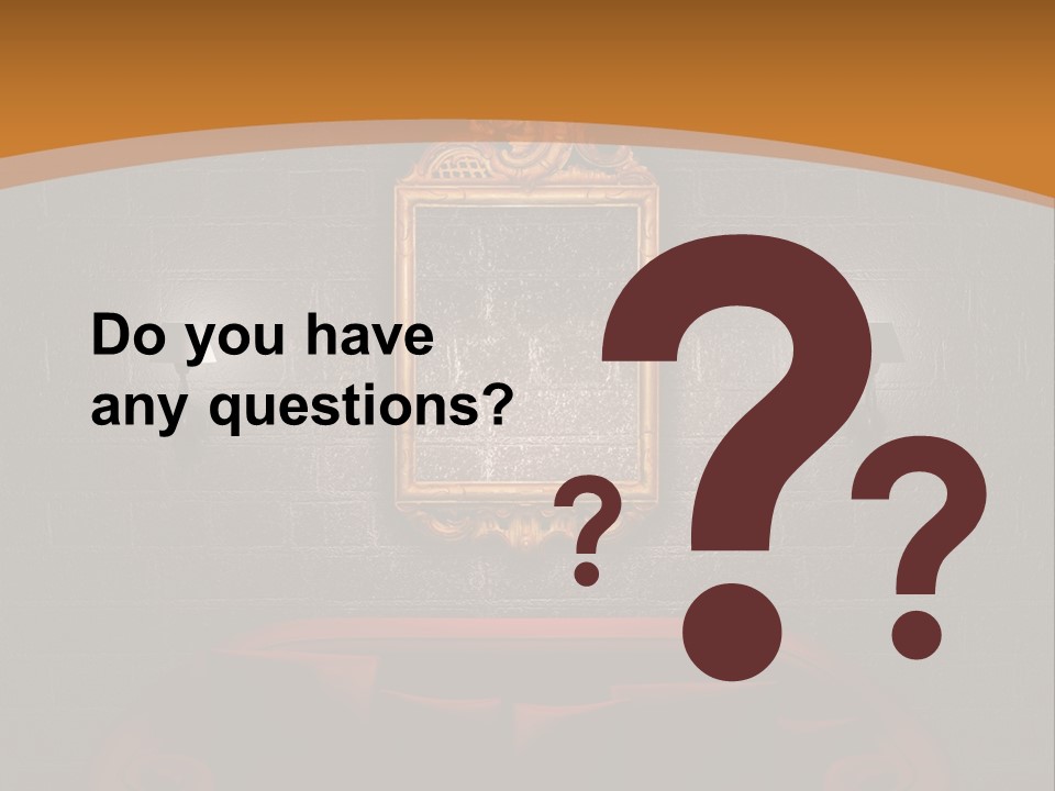 Couch Furniture Lounge PowerPoint Template