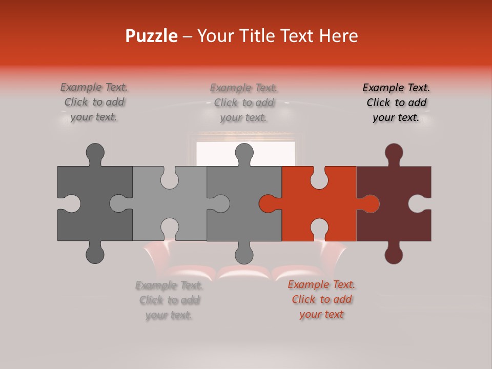 Furniture Bookshelf Vintage PowerPoint Template