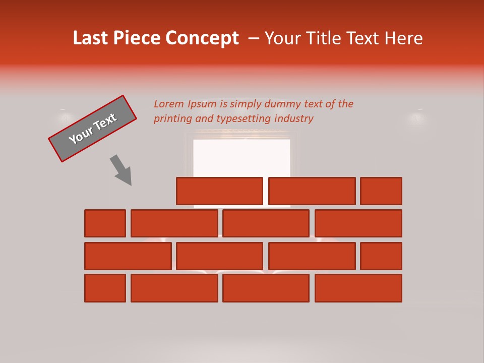 Furniture Bookshelf Vintage PowerPoint Template