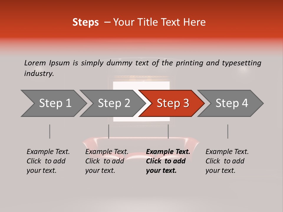 Furniture Bookshelf Vintage PowerPoint Template