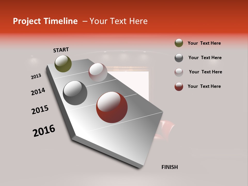 Furniture Bookshelf Vintage PowerPoint Template