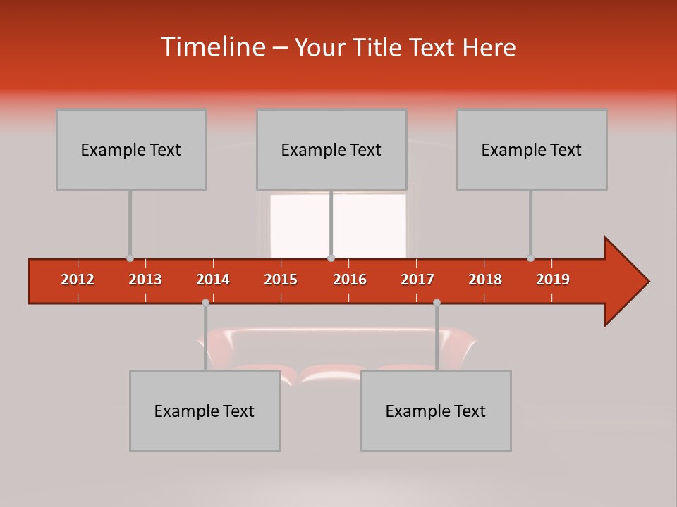 Furniture Bookshelf Vintage PowerPoint Template