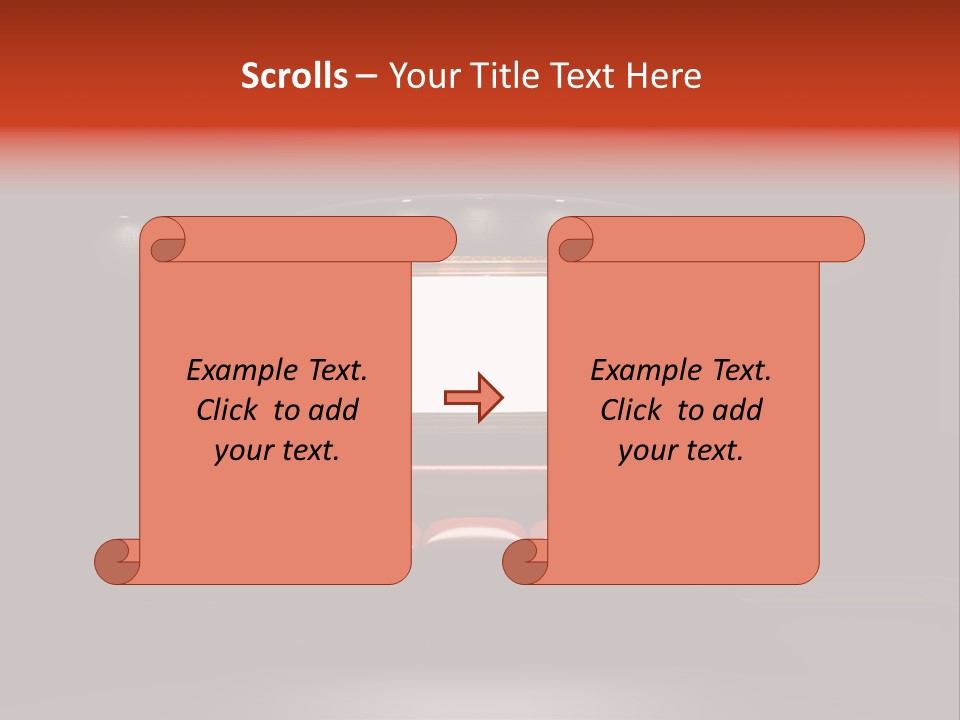 Furniture Bookshelf Vintage PowerPoint Template