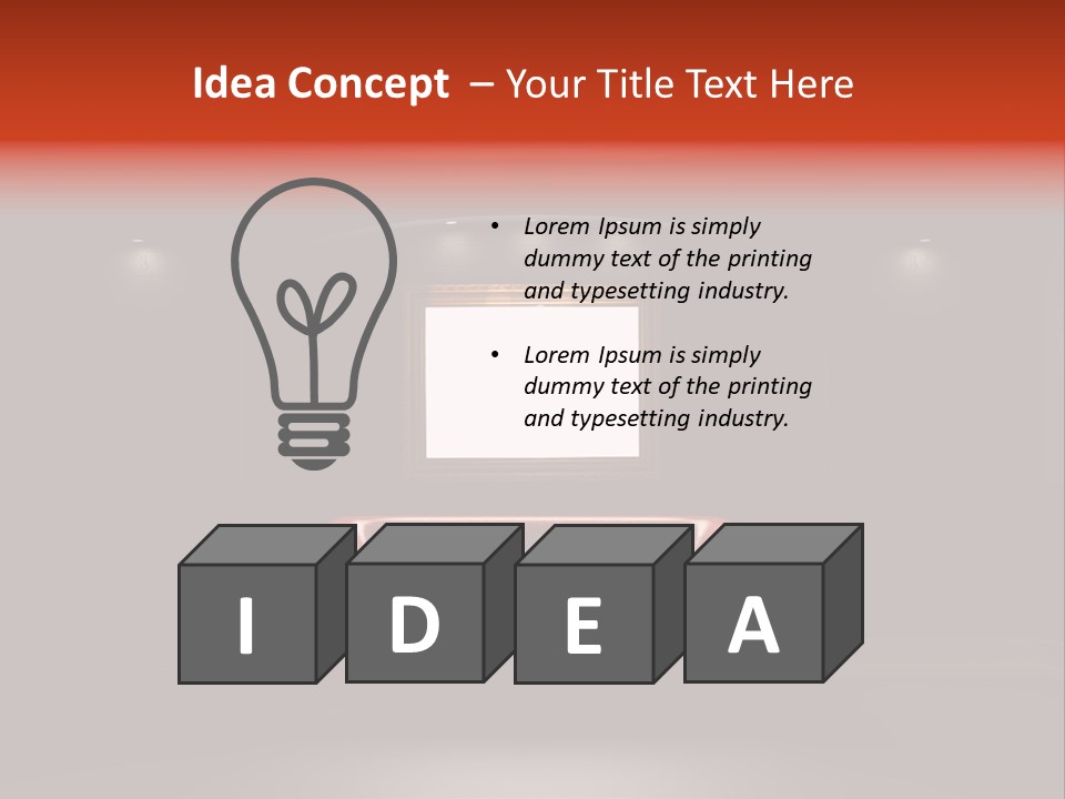 Furniture Bookshelf Vintage PowerPoint Template