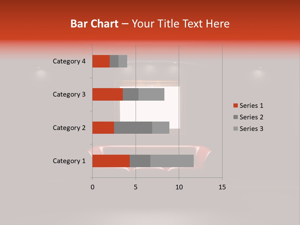Furniture Bookshelf Vintage PowerPoint Template