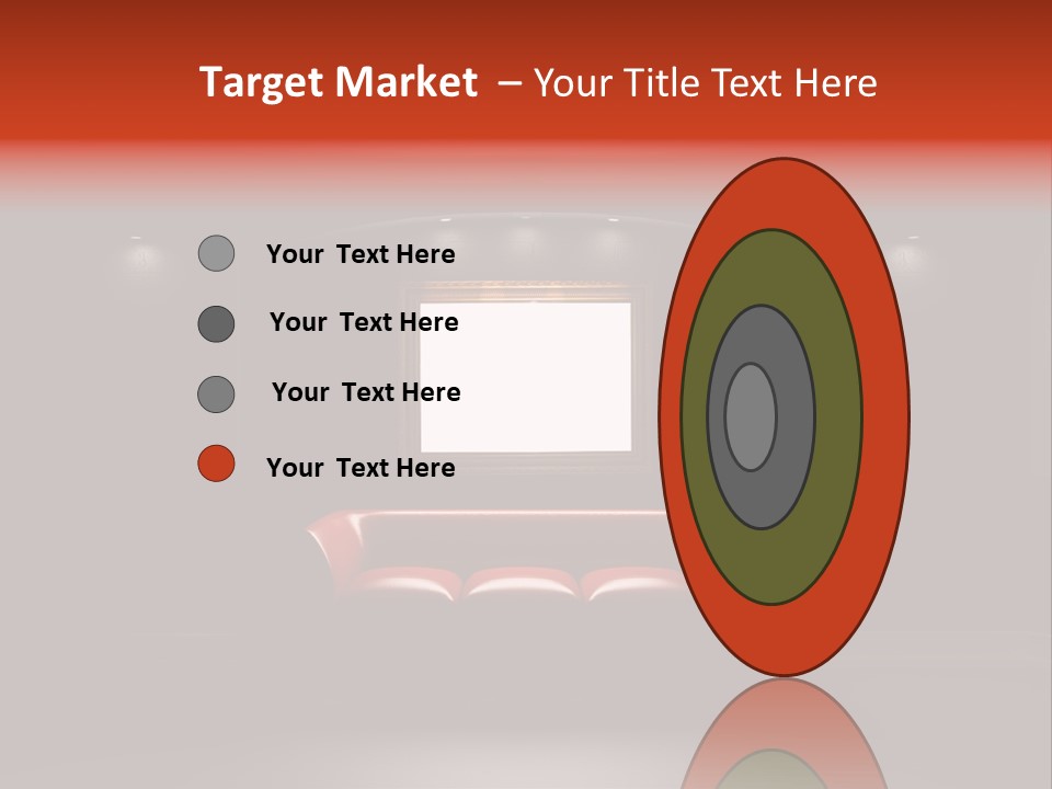 Furniture Bookshelf Vintage PowerPoint Template