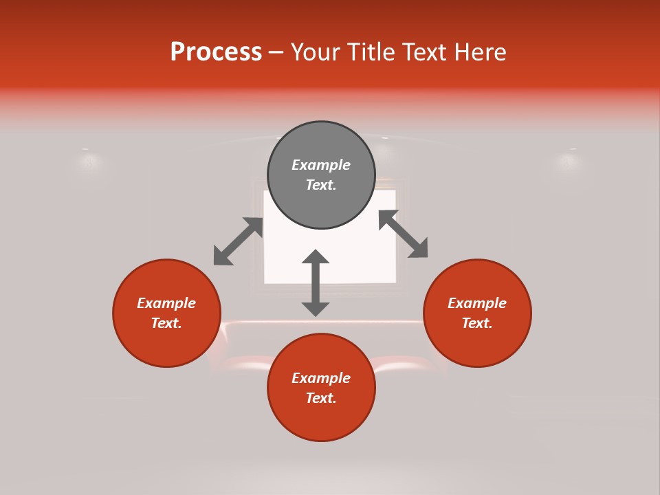 Furniture Bookshelf Vintage PowerPoint Template
