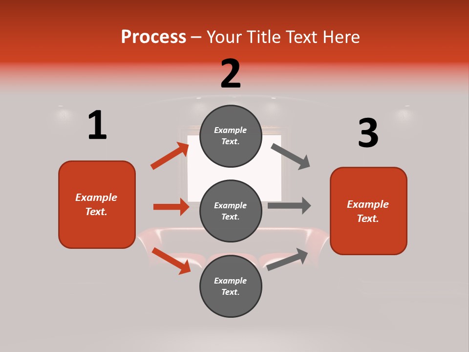 Furniture Bookshelf Vintage PowerPoint Template