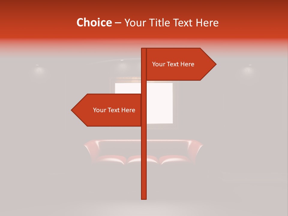 Furniture Bookshelf Vintage PowerPoint Template