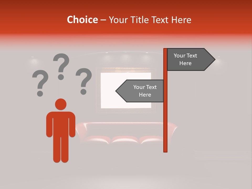 Furniture Bookshelf Vintage PowerPoint Template