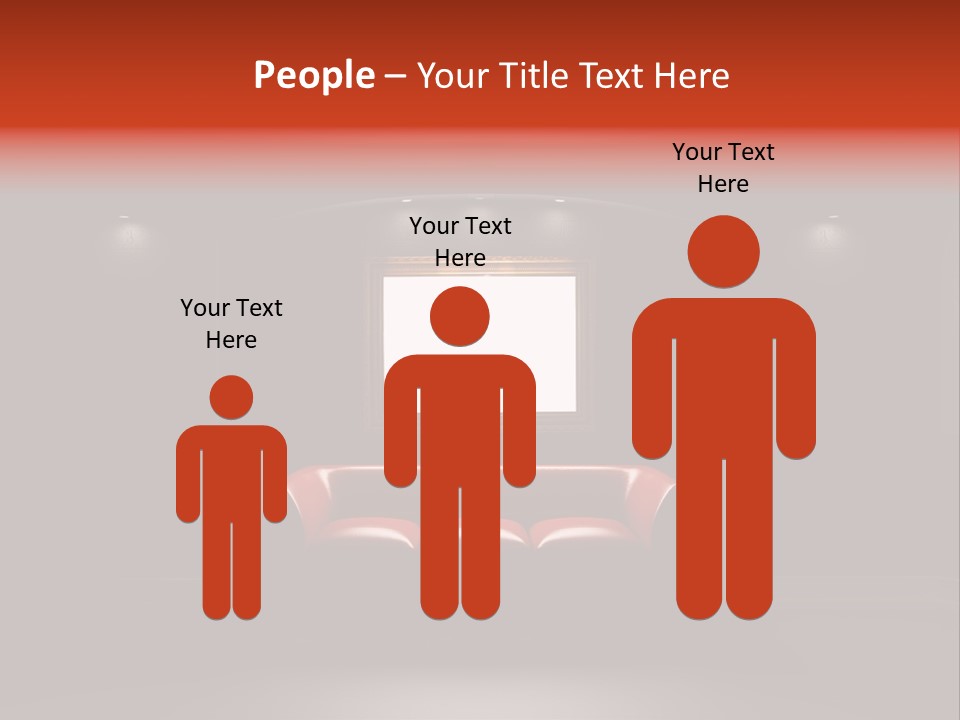 Furniture Bookshelf Vintage PowerPoint Template