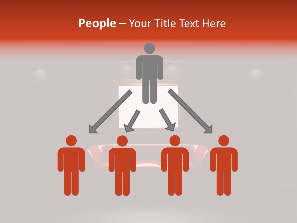 Furniture Bookshelf Vintage PowerPoint Template