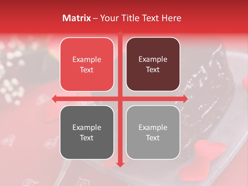 Tablecloth Baked Romantic PowerPoint Template
