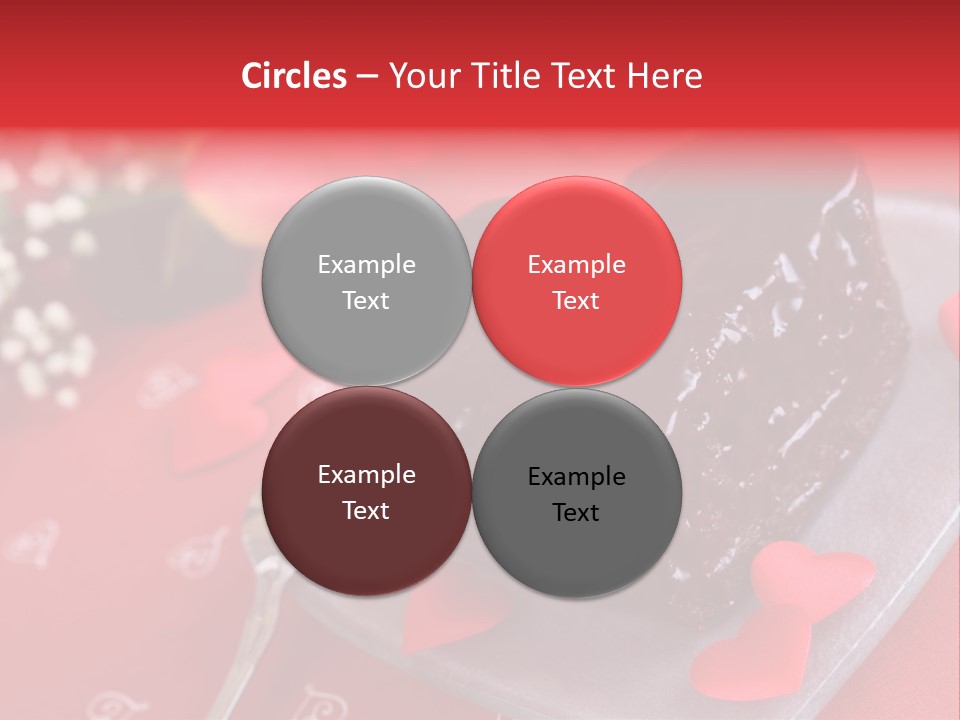 Tablecloth Baked Romantic PowerPoint Template