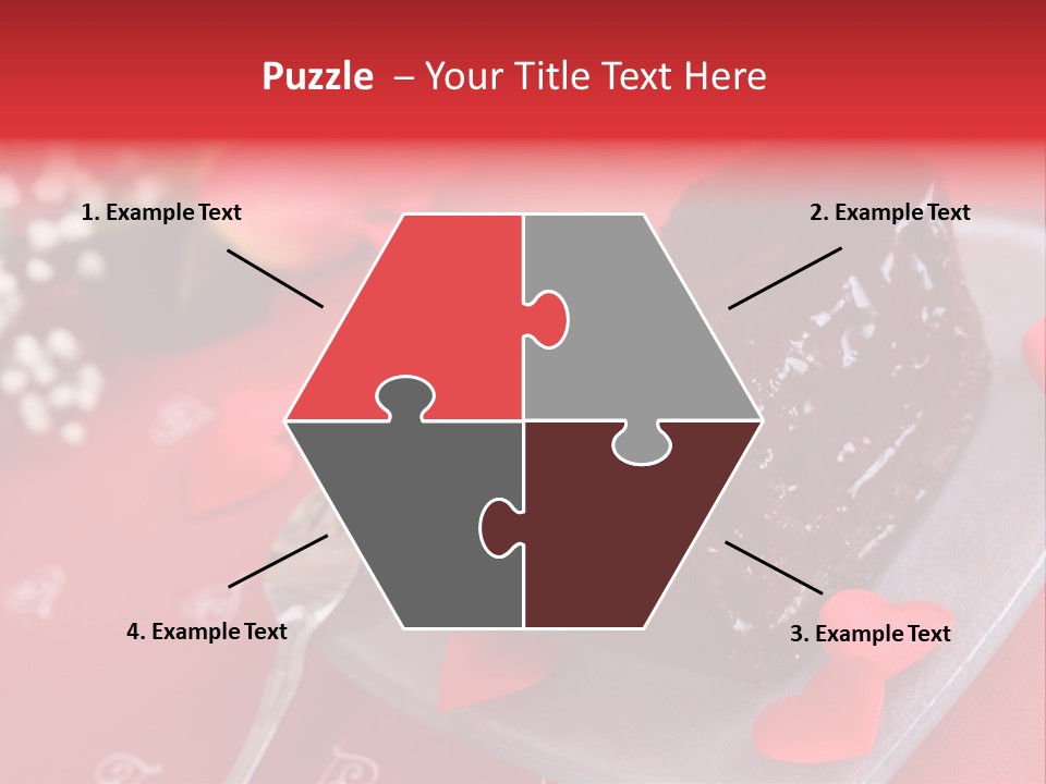 Tablecloth Baked Romantic PowerPoint Template