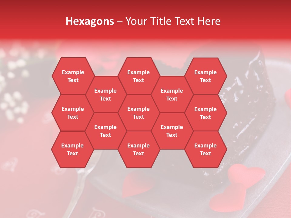 Tablecloth Baked Romantic PowerPoint Template