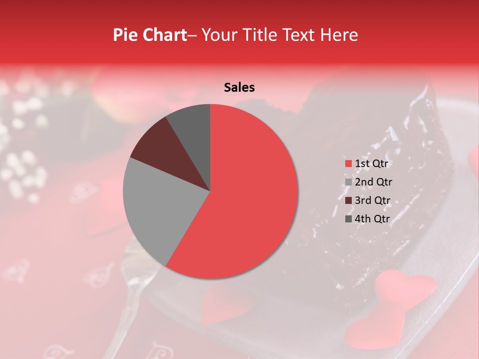 Tablecloth Baked Romantic PowerPoint Template