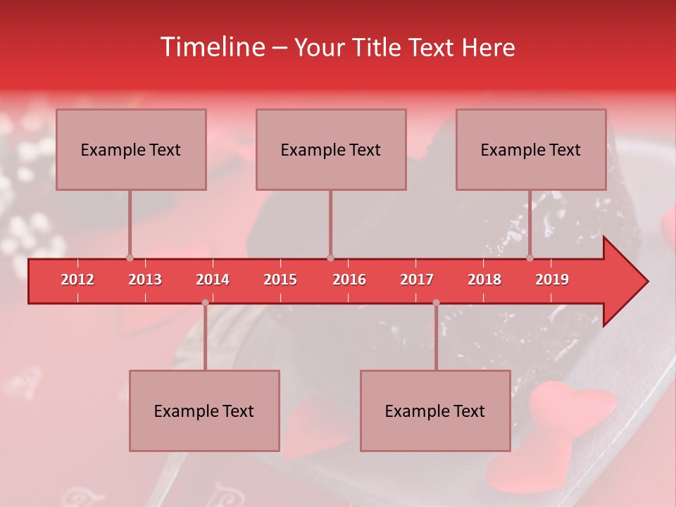 Tablecloth Baked Romantic PowerPoint Template