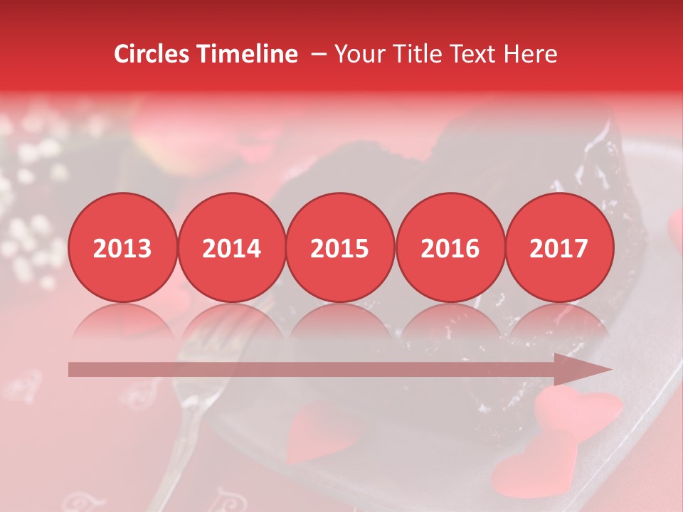 Tablecloth Baked Romantic PowerPoint Template