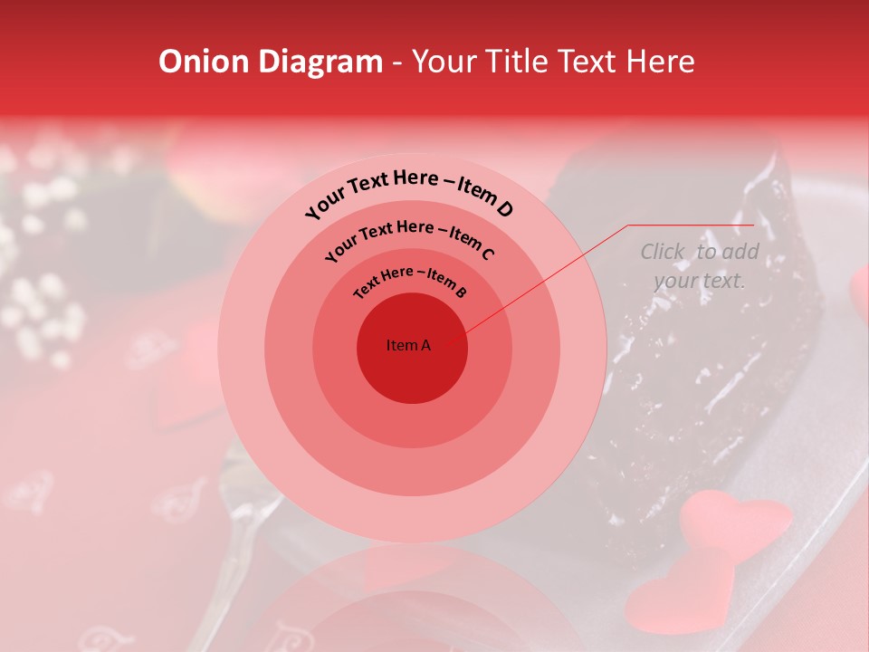 Tablecloth Baked Romantic PowerPoint Template