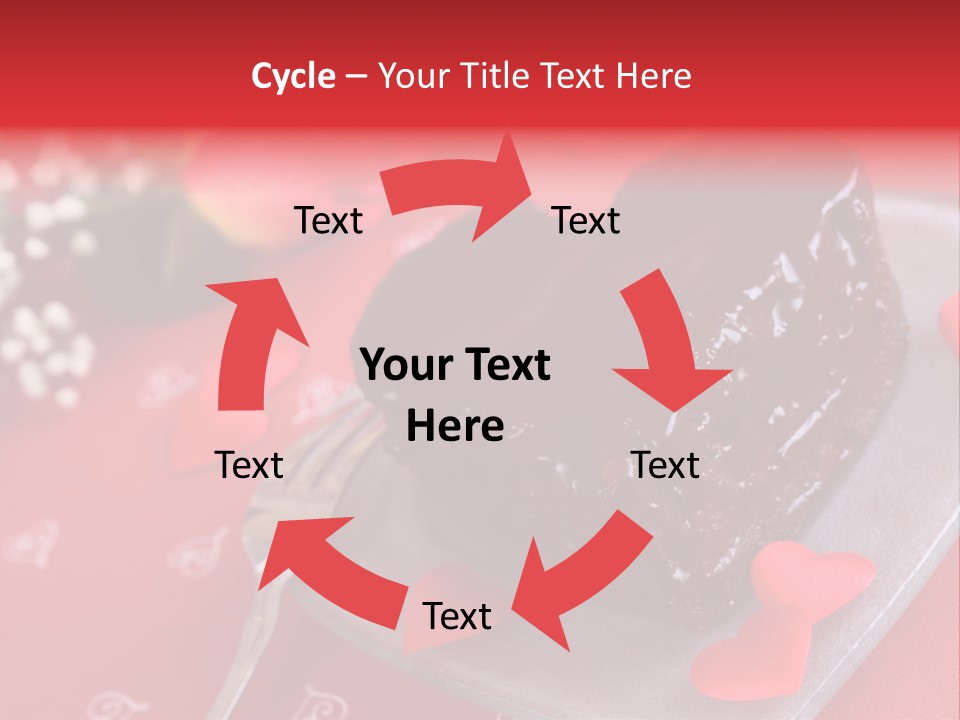 Tablecloth Baked Romantic PowerPoint Template