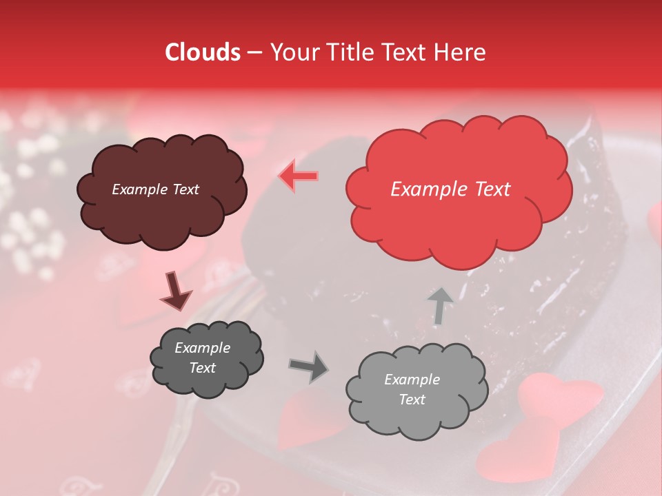Tablecloth Baked Romantic PowerPoint Template