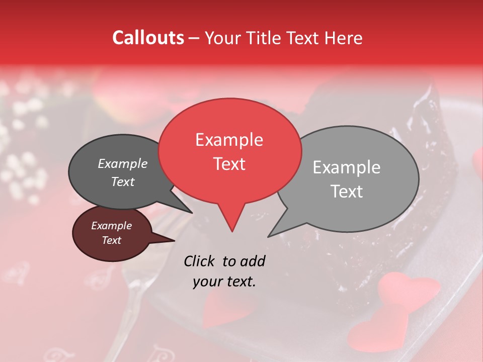 Tablecloth Baked Romantic PowerPoint Template