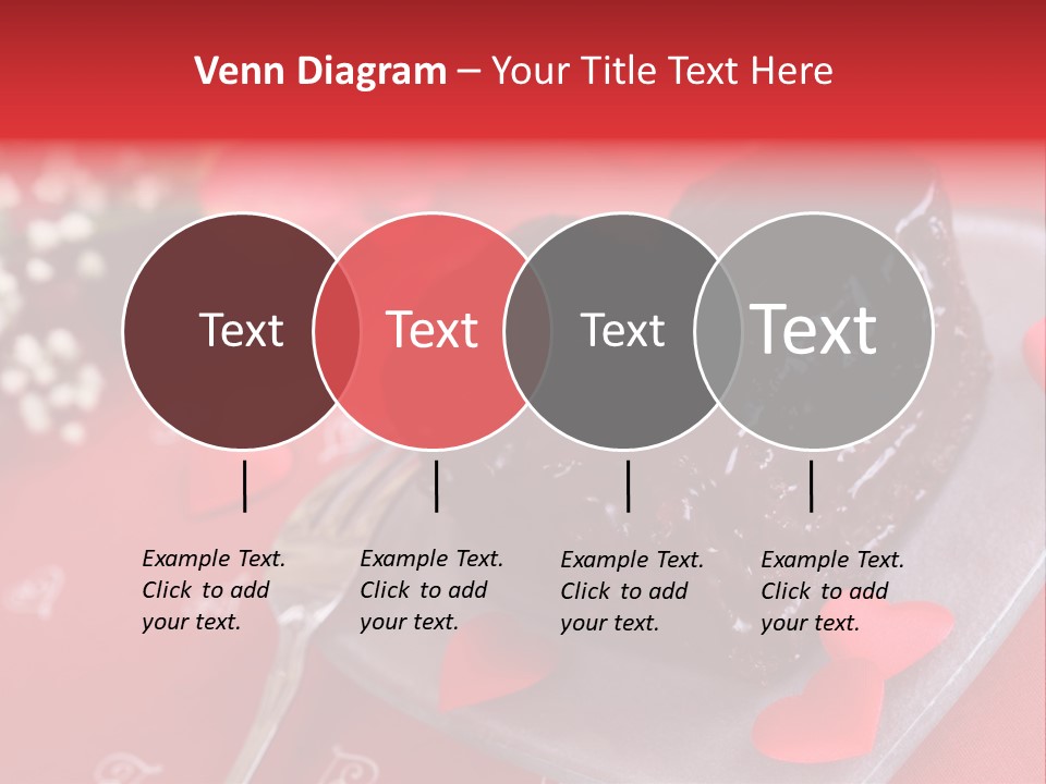 Tablecloth Baked Romantic PowerPoint Template
