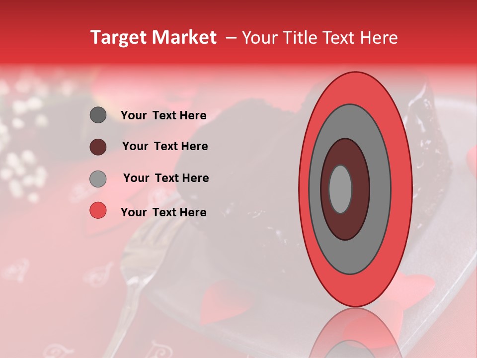 Tablecloth Baked Romantic PowerPoint Template