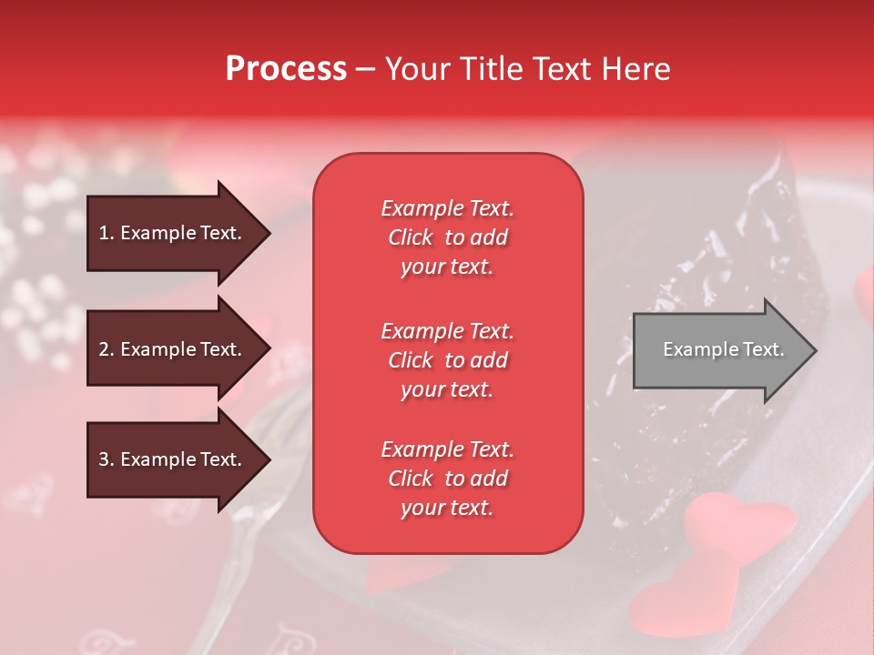 Tablecloth Baked Romantic PowerPoint Template