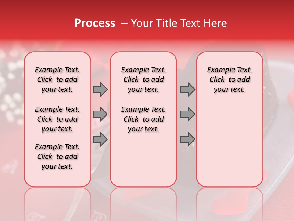 Tablecloth Baked Romantic PowerPoint Template