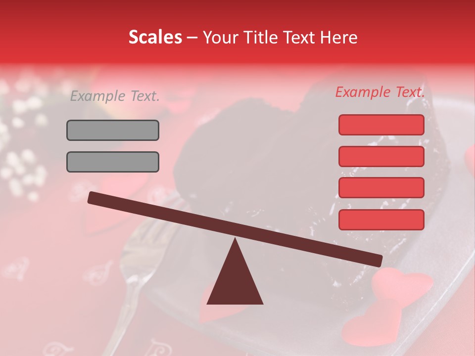 Tablecloth Baked Romantic PowerPoint Template