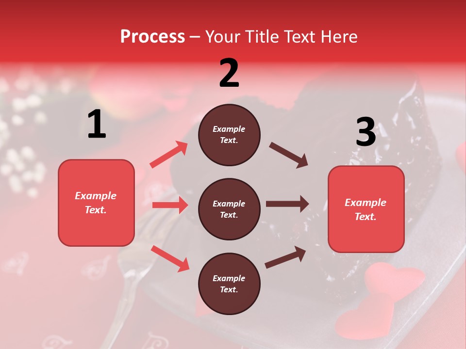 Tablecloth Baked Romantic PowerPoint Template