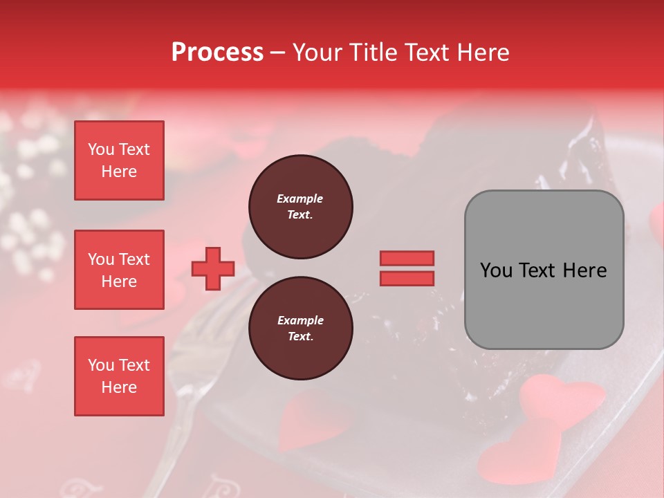 Tablecloth Baked Romantic PowerPoint Template