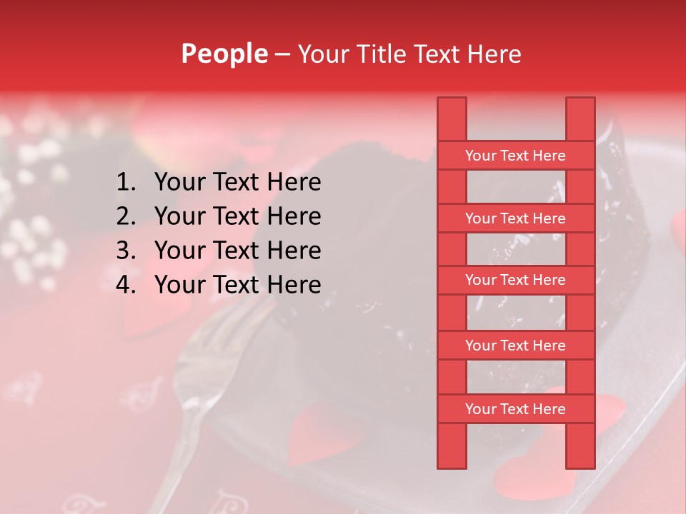 Tablecloth Baked Romantic PowerPoint Template