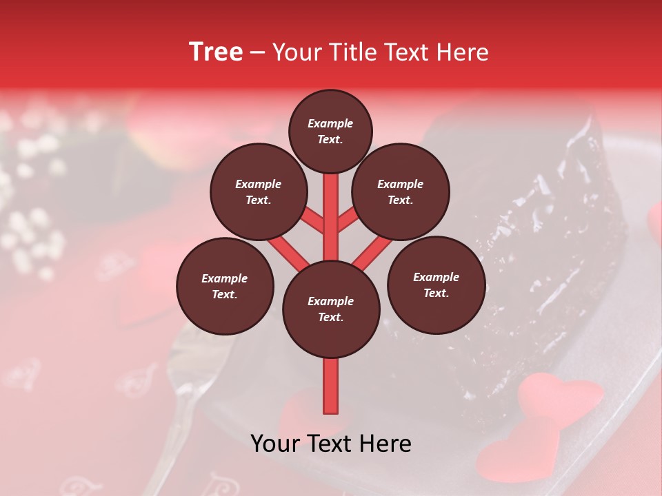 Tablecloth Baked Romantic PowerPoint Template