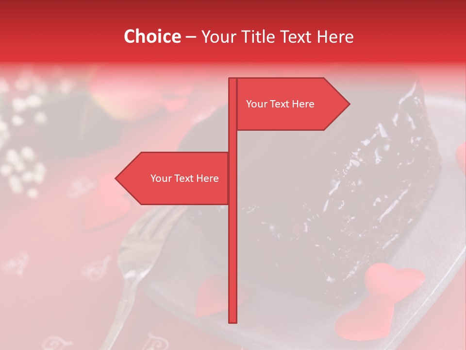 Tablecloth Baked Romantic PowerPoint Template