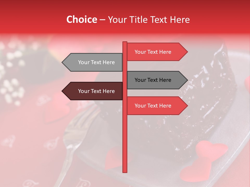 Tablecloth Baked Romantic PowerPoint Template