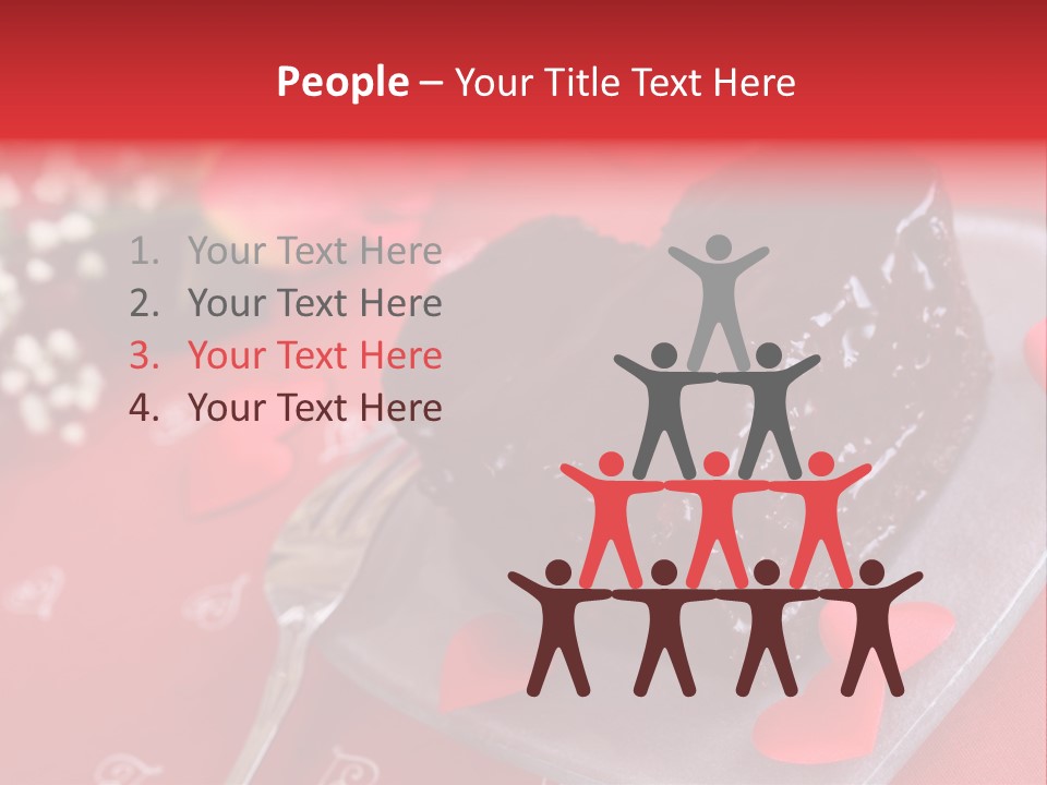 Tablecloth Baked Romantic PowerPoint Template