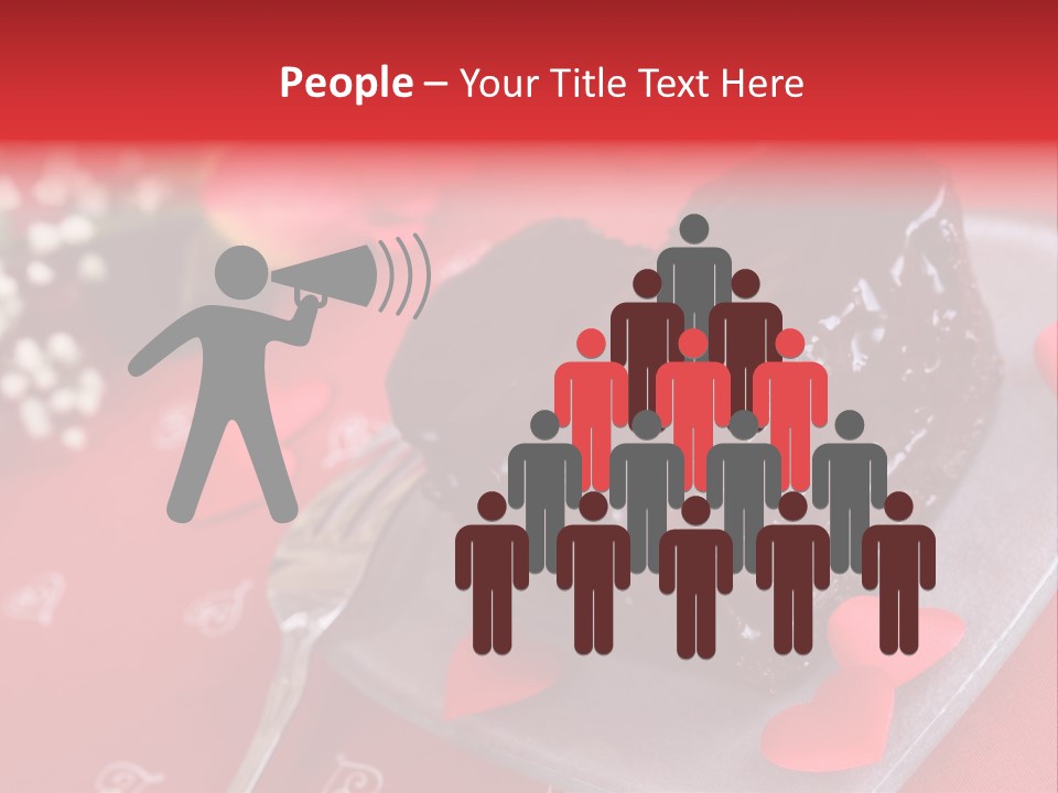 Tablecloth Baked Romantic PowerPoint Template